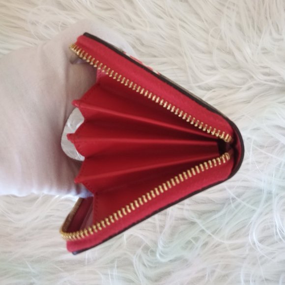 🍎AMAZING EUC! Gucci GG Supreme Ltd Ed Zippy Long Wallet w/ Dust Bag & Box🍎 - Picture 8 of 15